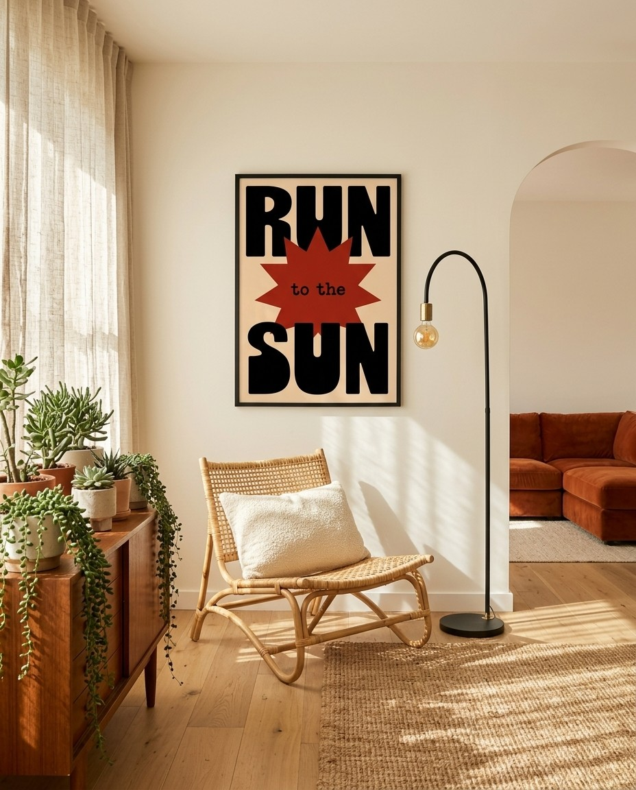 Run to the Sun Poster