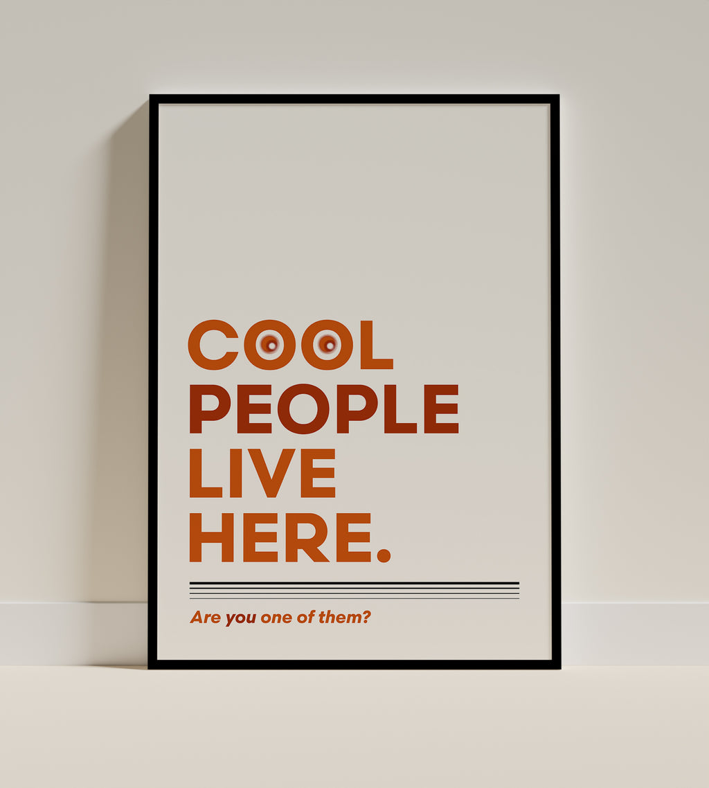 COOL PEOPLE LIVE HERE