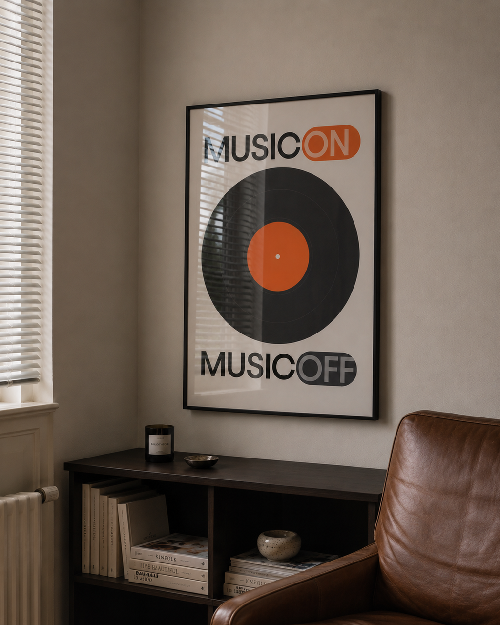 MUSIC ON - Poster