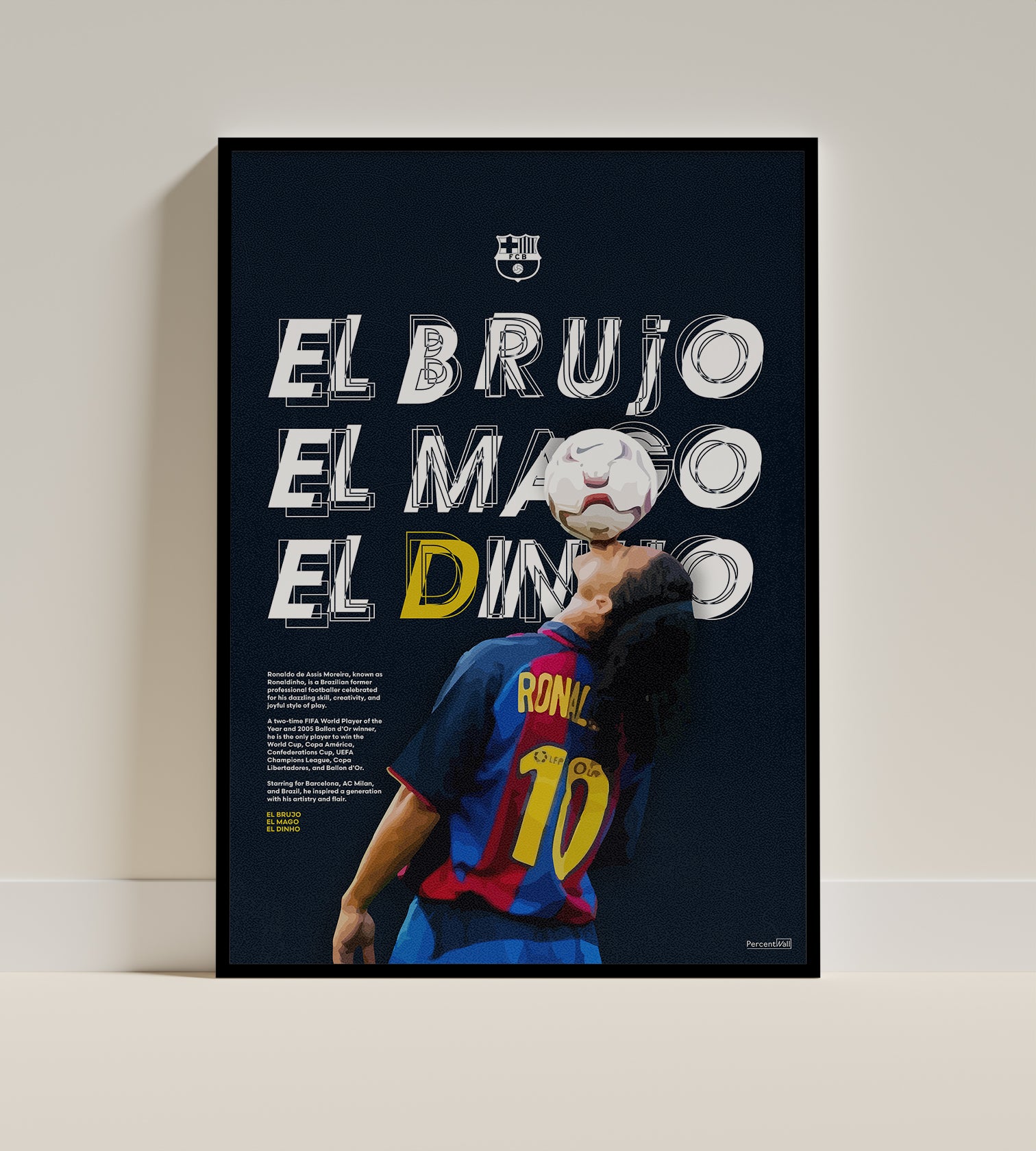 EL DINHO - by Percentwall