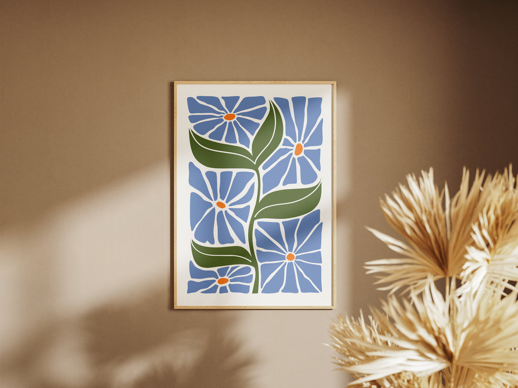 Blue Flora