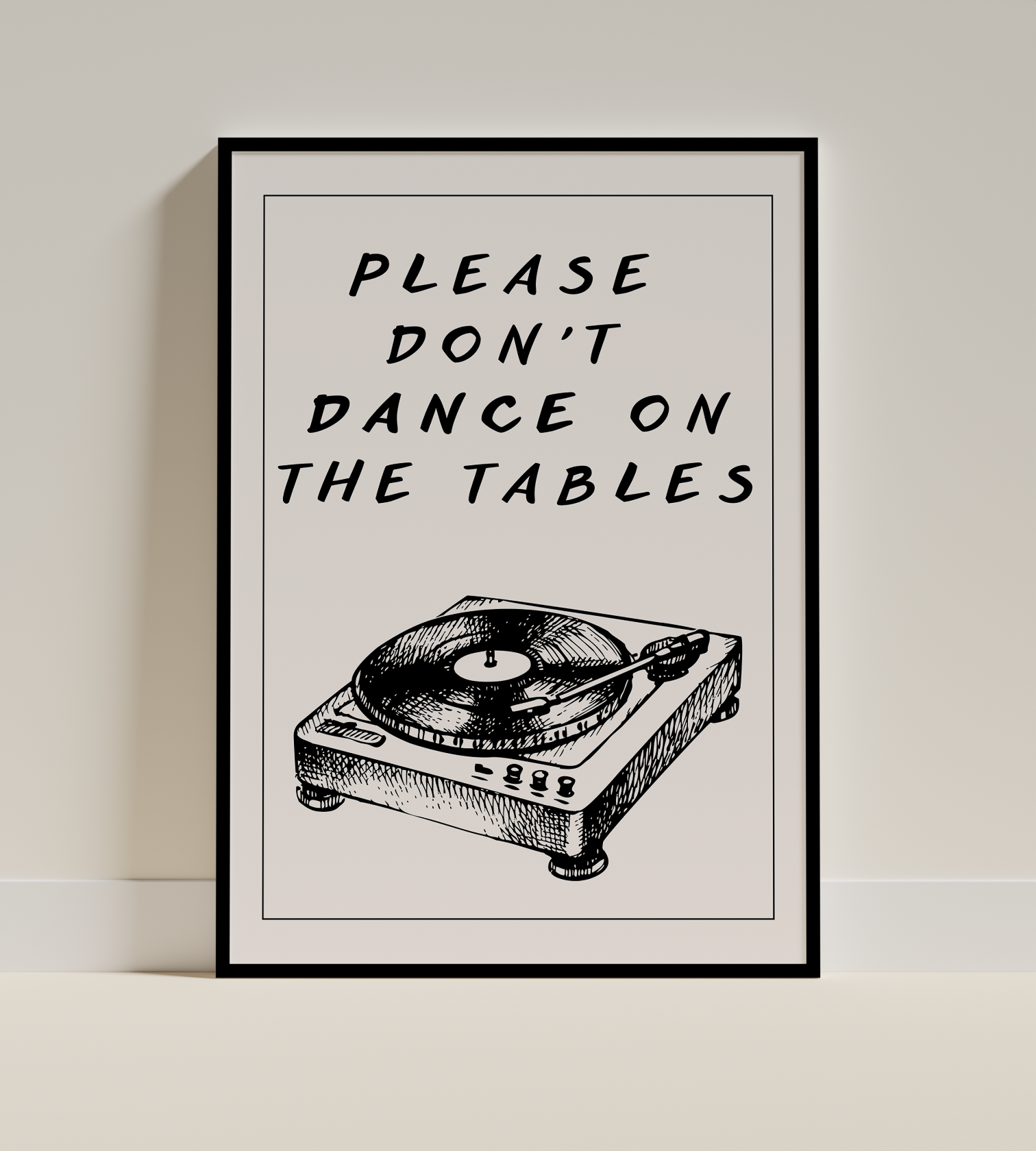 Please Don't Dance on The Tables