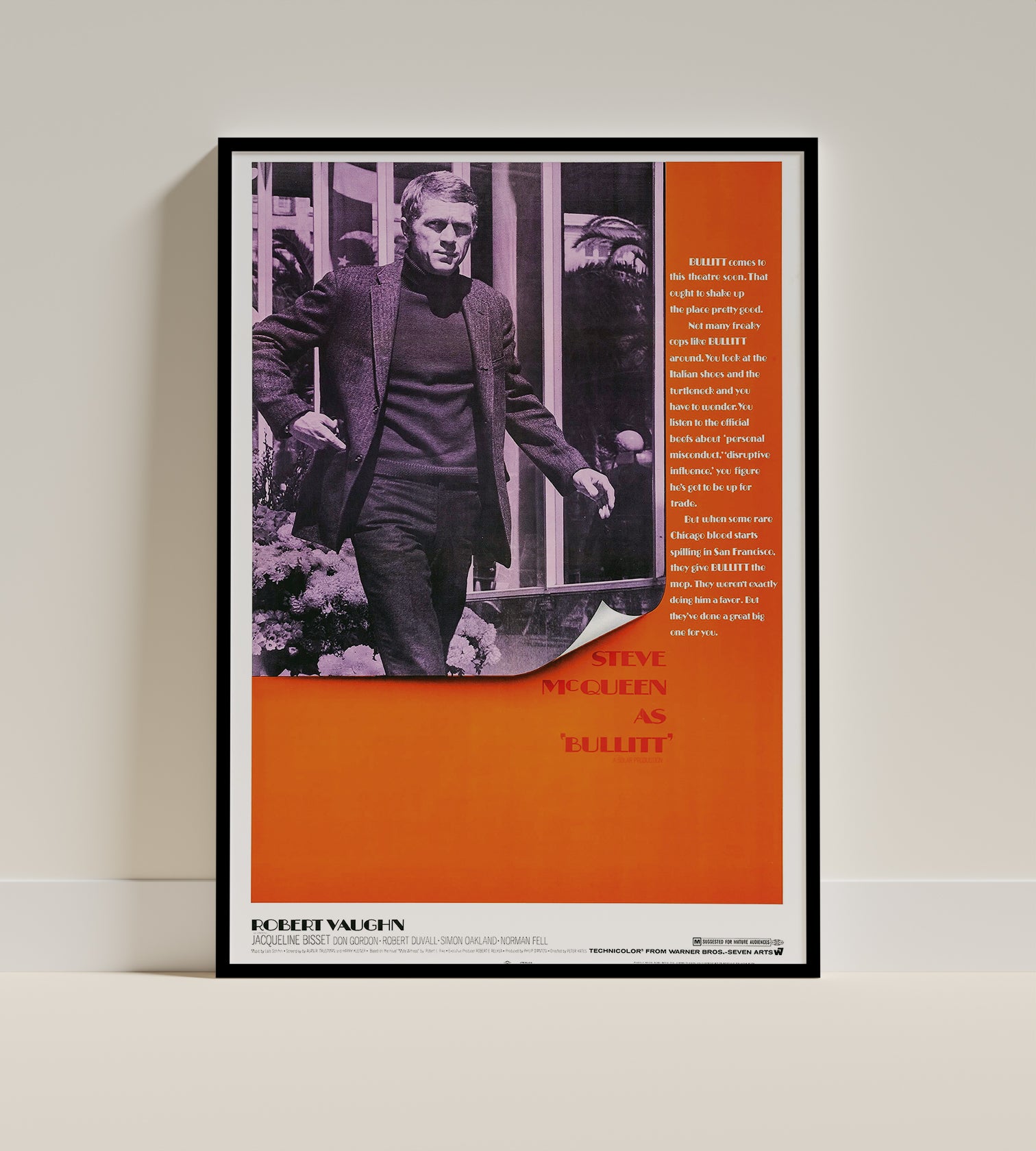BULLITT (Steve McQueen) Movie Poster 0.3